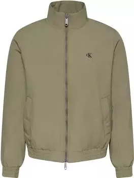 Calvin Klein Stand Collar Windbreaker Jacke Regular Fit Wattiert (54650160) dusty olive