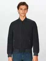 Bomberjacke JOOP "Arik", Herren, Gr. 48, dunkelblau, Web, Obermaterial: 100%