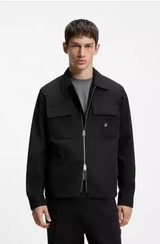HUGO ELACK Blouson schwarz
