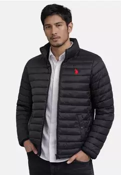 U.S. Polo Assn. Herren Steppjacke Basic P041 schwarz