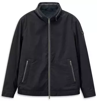 Bugatti Blouson DynamicSeries Regular Fit wasserabweisend mit Kapuze (96087301) schwarz/marine