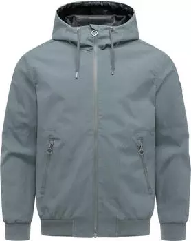 Ragwear Stuartt Summer YOUMODO Wasserdichte &Uuml;bergangsjacke dunkelgrau