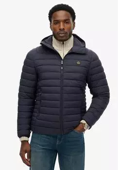 Superdry Hooded Fuji Lite Jacket Slim Fit mit Kapuze (M5012339A-98T) eclipse navy