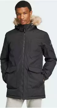 Adidas PAVERIC FUR PARKA Regular Fit (JUC84) schwarz