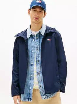Tommy Hilfiger Water Repellent Ripstop Hooded Zip-Thru Jacke (DM0DM23112) dark night navy