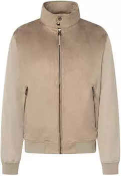 Joop! Clunie Regular Fit Blouson mit Stehkragen (30103263) open braun