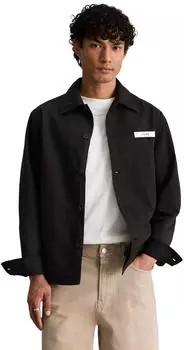 Marc O'Polo Overshirt Regular Fit broken graphite/anthrazit