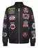 Philipp Plein Wool Long Coat With Patches (73194448) schwarz