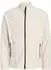 Jack & Jones JJPLUTO FLEECE JACKET Fleecejacke Regular Fit (12259675) moonbeam/creme