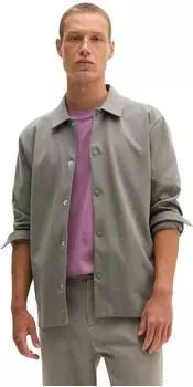 Marc O'Polo Sweatjacke mit Kentkragen Regular Fit graphite dust