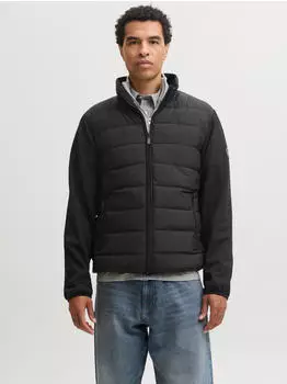 Jack & Jones JJETATE HYBRID JACKET Steppjacke Regular Fit (32237222) schwarz