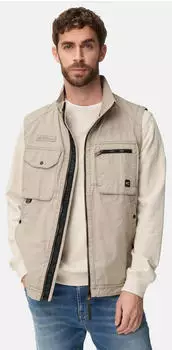 Camel Active Outdoor Weste mit Innentaschen Regular Fit (460140-7N60) beige