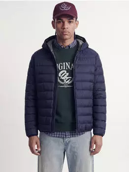 Jack & Jones JJEBERG LIGHT DOWN PUFFER HOOD NOOS Steppjacke Regular Fit (12299067) sky captain