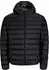 Jack & Jones JJEBERG LIGHT DOWN PUFFER HOOD NOOS Steppjacke Regular Fit (12299067) schwarz