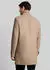 Tom Tailor Wollmantel mit Reverskragen beige/weiß