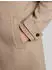 Tom Tailor Wollmantel mit Reverskragen beige/weiß