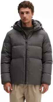 Marc O'Polo Daunenjacke mit abnehmbarer Kapuze wooden earth/oliv