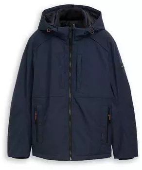 Tom Tailor Funktionsjacke mit abnehmbarer Kapuze (1051114) sky captain blue