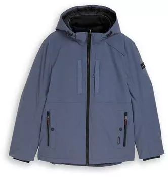 Tom Tailor Funktionsjacke mit abnehmbarer Kapuze saphir