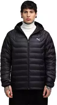 Puma PACKLITE Daunenjacke mit Kapuze Herren Kleidung Schwarz (685221_01)