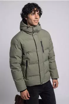 Jack & Jones JCOTRACE ALPHA PUFFER JACKET Regular Fit Steppjacke dusty olive