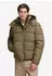 Superdry Premium Check Puffer Jacket mit Kapuze (M5012430A-M7Q) braun