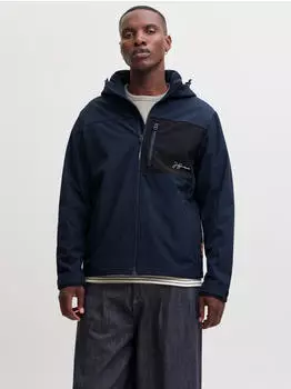 Jack & Jones JJLUPO Puffer Jacket Regular Fit (12298689) dunkelblau/schwarz