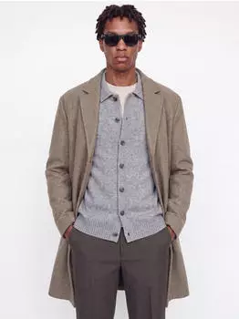 Jack & Jones JJEJAMES COAT SN Kurzmantel (12299703) greige