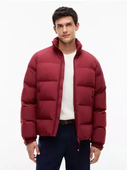 Tommy Hilfiger Down Stand Puffer Jkt Steppjacke burgundy