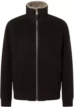 Joop! Milton Jacke mit abnehmbarem Kunstfell (30104309) dunkelbraun/beige