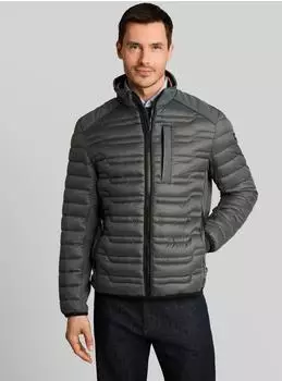 Tom Tailor Lightweight Hybrid Steppjacke mit Stehkragen (1050927) darkest olive