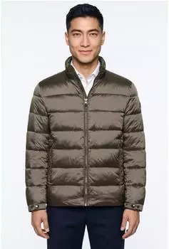 Joop! Craigton Steppjacke Regular Fit mit Stehkragen (30104020) dark green/khaki