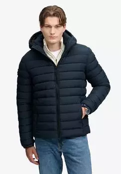 Superdry Hood Fuji Midweight Padded Jkt Steppjacke Slim Fit (70257965) navy blazer