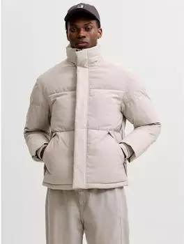 Jack & Jones JJESOHO PUFFER COLLAR AW26 SN Steppjacke Regular Fit (12298861) dove