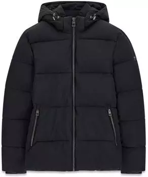 Guess Monogram Quilted Jacket (M6BL58W4170) schwarz