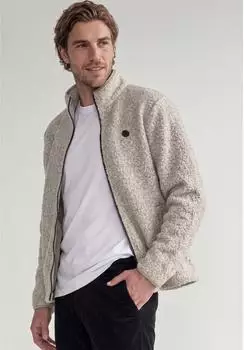 Street One Fellimitatjacke in Unifarbe (62462253) antique beige