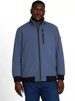 Tom Tailor Blouson mit Stehkragen und Rei&szlig;verschluss Vintage (93894729) vintage indigo blau