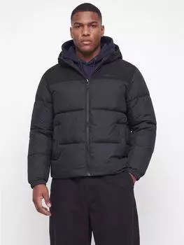 Jack & Jones JJRAZE PUFFER HOOD PLS Steppjacke Regular Fit (82986838) schwarz