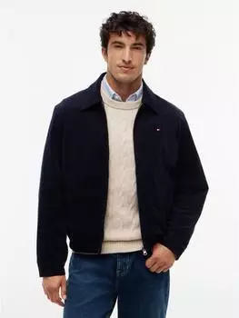 Tommy Hilfiger Reversible Corduroy Ivy Wendejacke Regular Fit (THSc93o002000006) navy/oliv