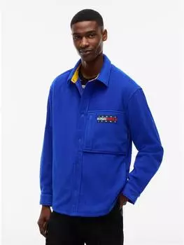 Tommy Hilfiger TJM Outdoors Fleece Overshirt (50384448) deep marine