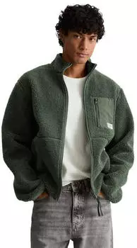 Marc O'Polo Fleecejacke (5000009973) green jasper