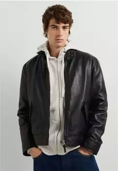 Pepe Jeans Leather Harrington Lederjacke (64702048) schwarz