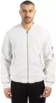 Smilodox Ferell Teddy Bomberjacke (124892) wei&szlig;