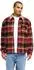 Quiksilver Dna Sherpa Harrington Bomber Jacket (EQYJK04201-RRE3) surf sherpa oxblood