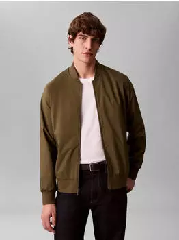 Calvin Klein Ls Matte Bomber Jacke Regular Fit (15248002) fatigue