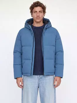 Jack & Jones JJGALAXY PUFFER JACKET Regular Fit (12303930) deep dive/himmelblau