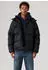 Levi's Rockwell Hooded Puffer (007SP) black