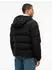 Tommy Hilfiger Down Hooded Puffer JKT Down Jacket with Logo Patch black