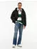 Tommy Hilfiger Down Hooded Puffer JKT Down Jacket with Logo Patch black