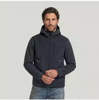 G-Star Clean Foundation Hooded Jacke Mittelblau dark legion blue D29818-E626-1227